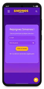 Simsino Casino connexion