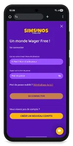 Simsinos Casino Login
